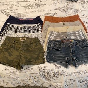 Bundle of cute shorts